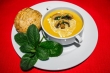 Крем-суп тыквенный с грибами